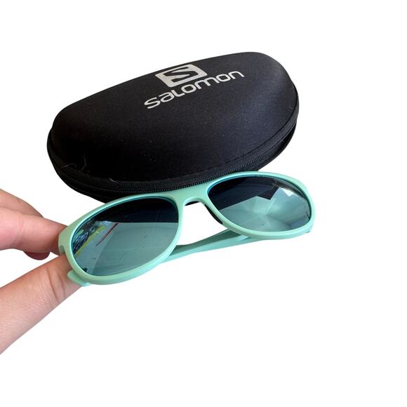 Salomon blue polarized Sunglasses